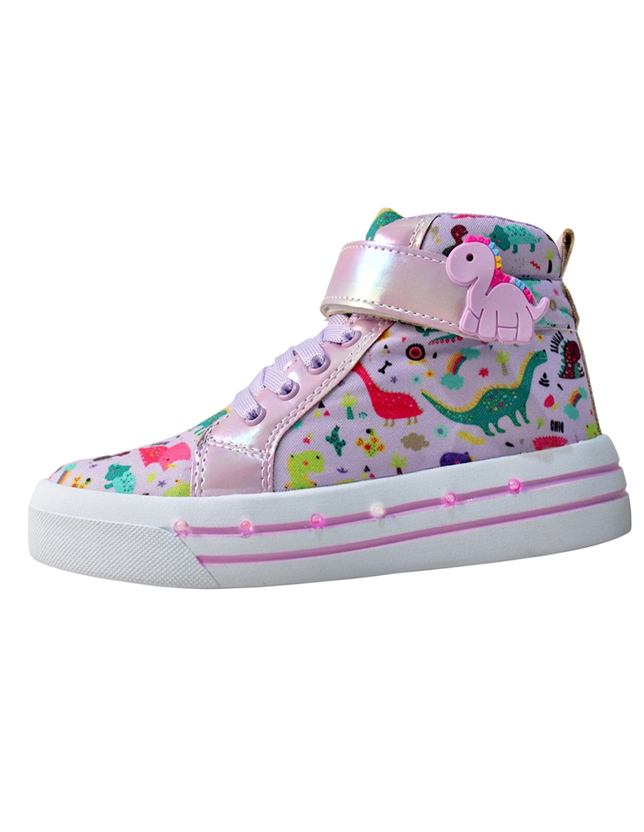 Tenis para niña Dinosaurio 11