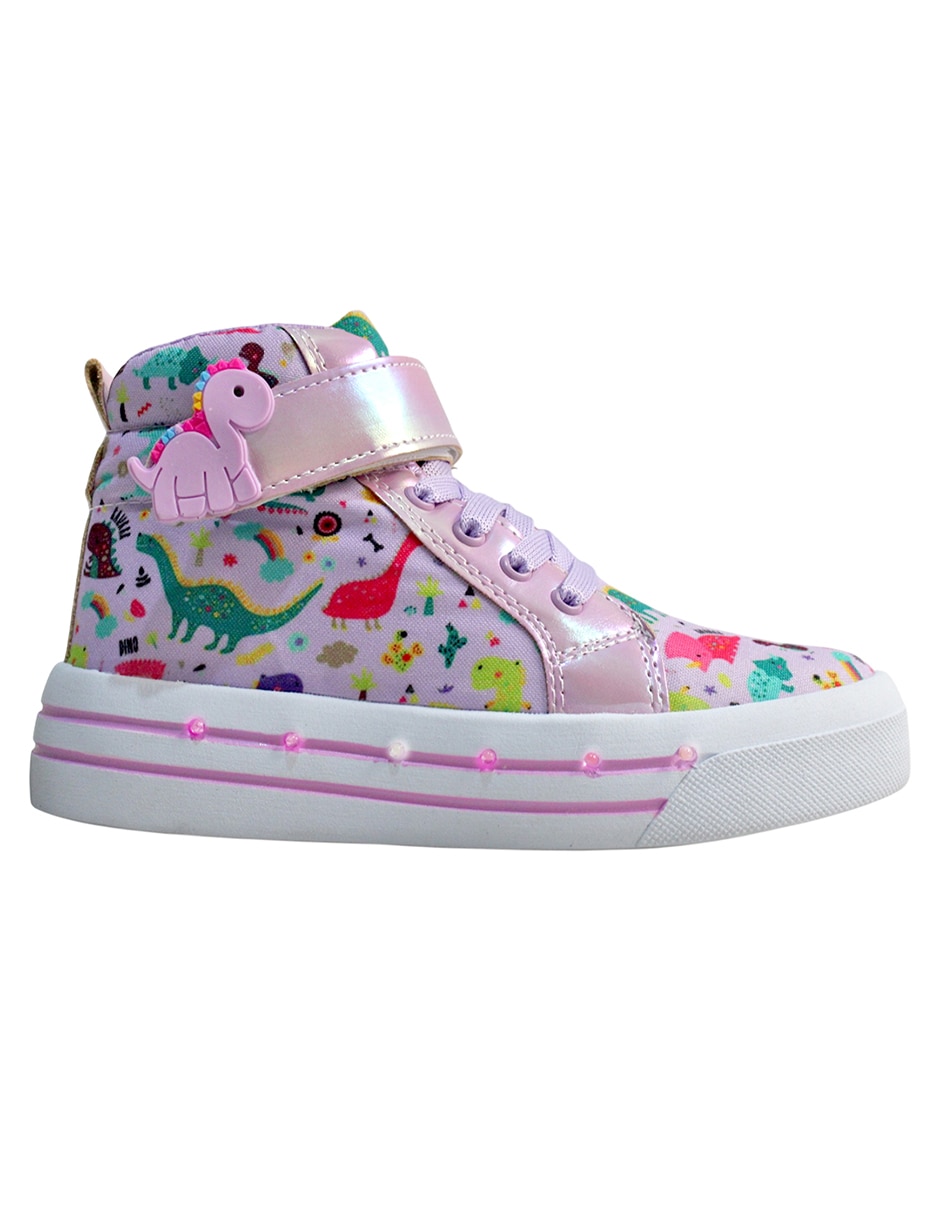 Tenis para niña Dinosaurio 9