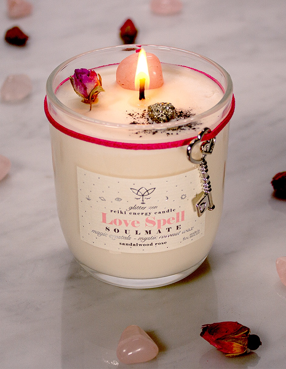 Vela Glitter Zen Zen Gift aroma Sándalo