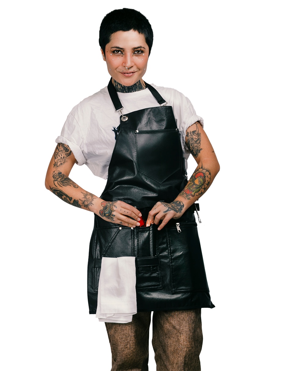 Mandil para barberia Barbest Barista Lady
