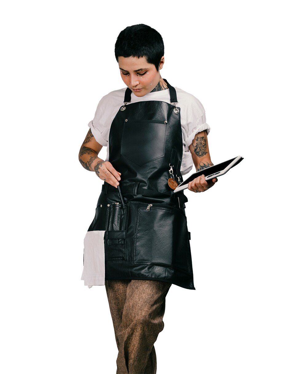 Mandil para barberia Barbest Barista Lady