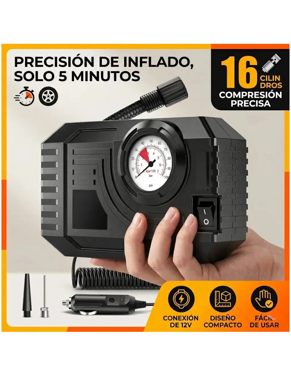 Bomba de aire automática de 12 V 2