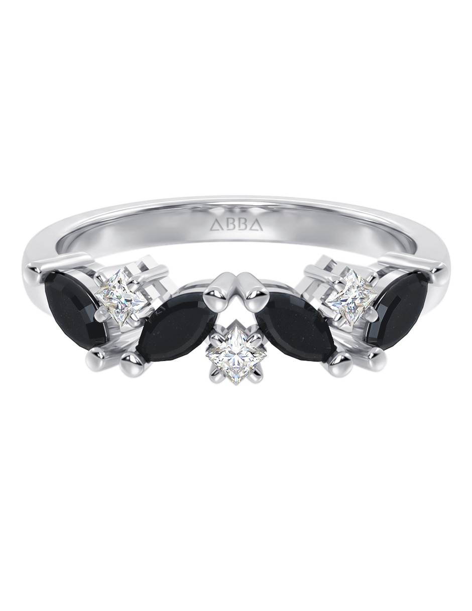 Anillo 10 k de oro zirconia brillante Anillo 10 k de oro zirconia brillante