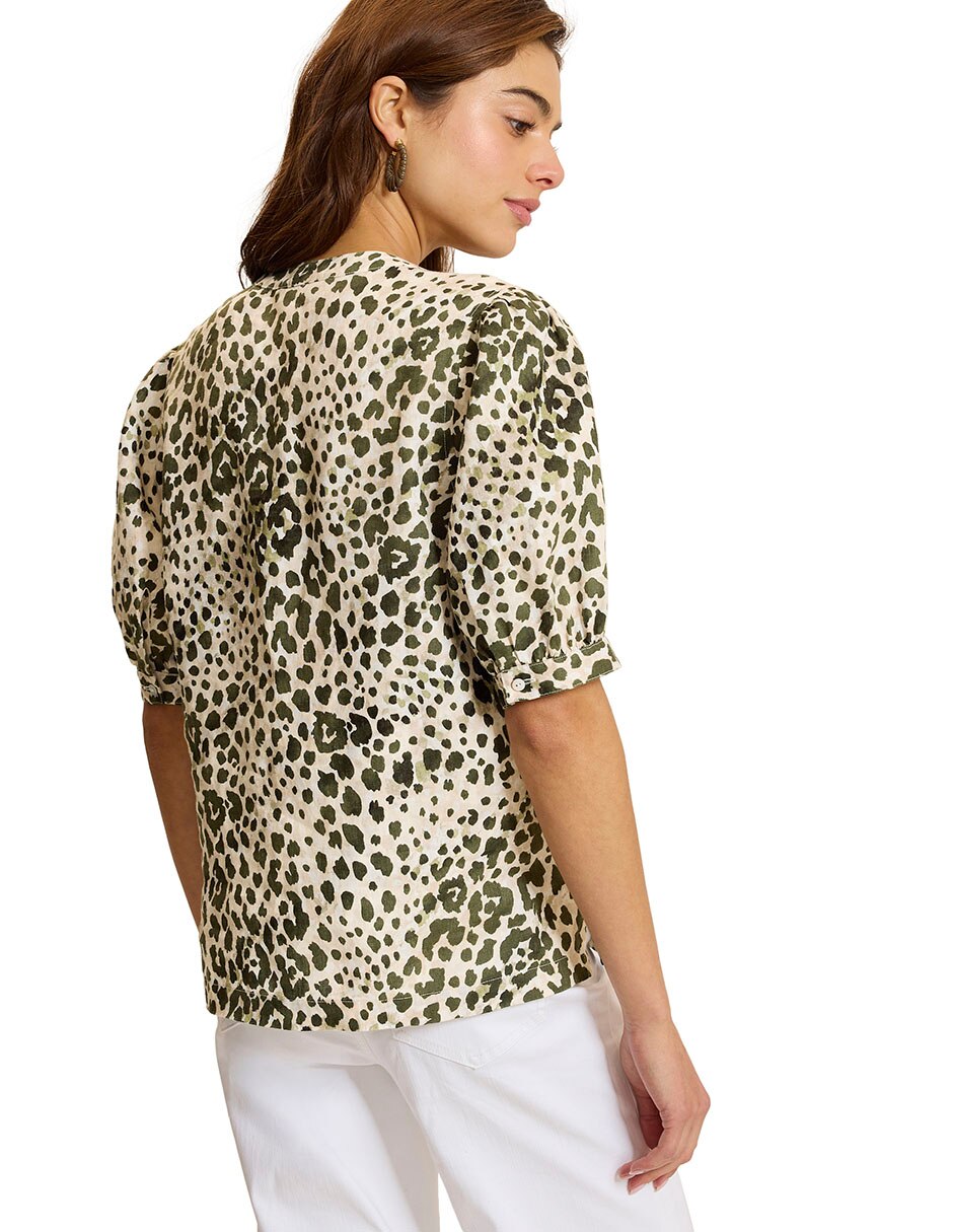Blusa manga al codo para mujer 2