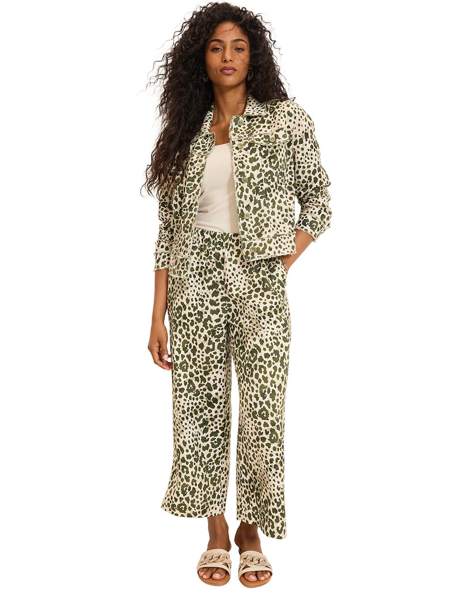 Pantalón relaxed amplio para mujer 2