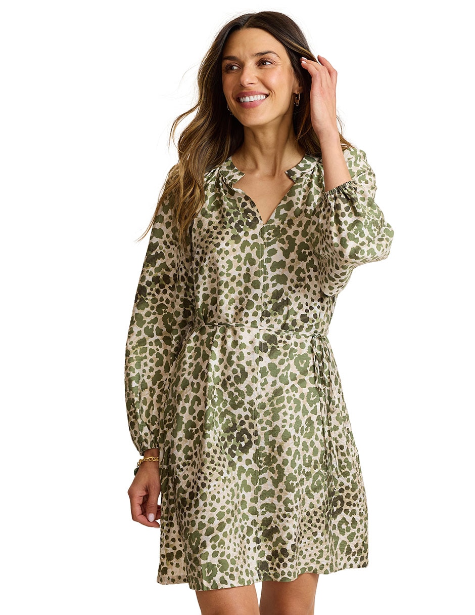 Vestido corto de fiesta escote V 3