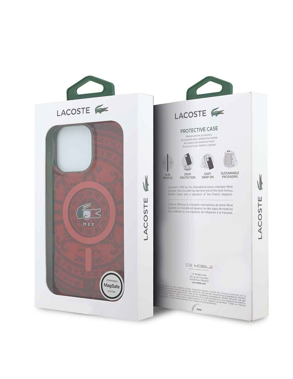Funda para Apple Lacoste Edición México de TPU