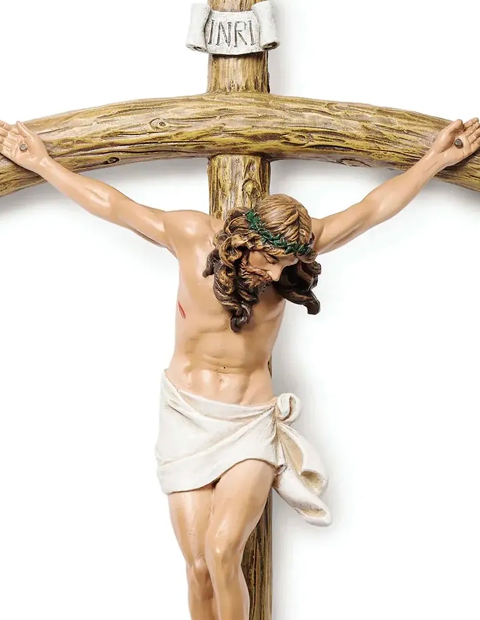 Escultura religiosa Joseph´s SItudio Crucifijo de pared INRI 2