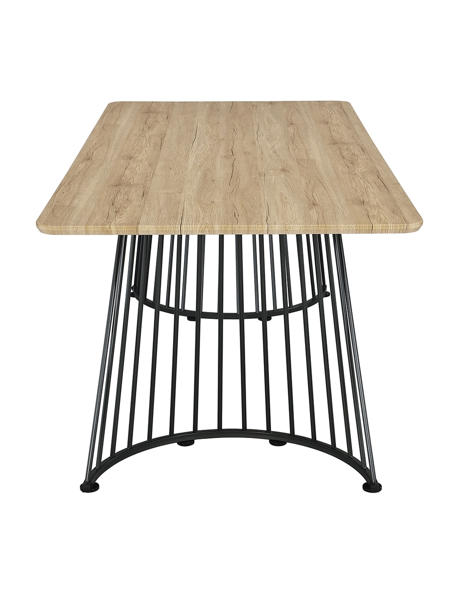 Mesa de comedor armable de roble 3