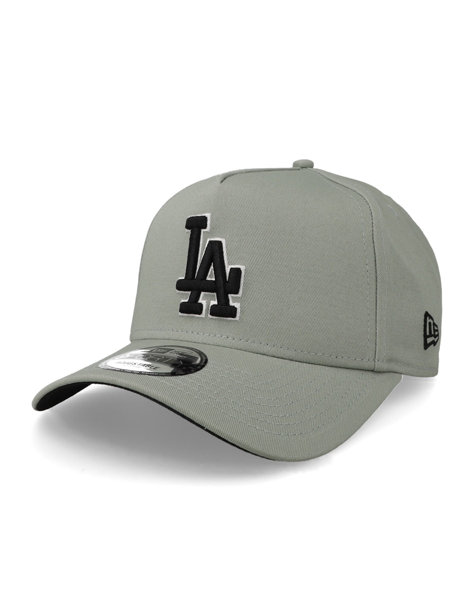 Gorra visera curva snapback para béisbol New Era 9Forty MLB Dodgers Black Matcha Ajustable Los Angeles Dodgers para adulto