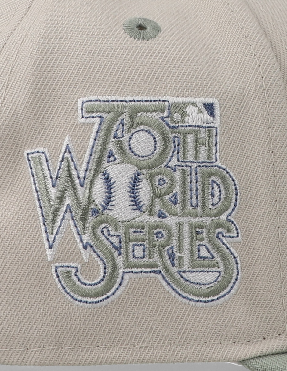 Gorra visera plana cerrada para béisbol New Era 59 Fifty MLB Yankees Sea Glass Cerrada New York Yankees para adulto 3