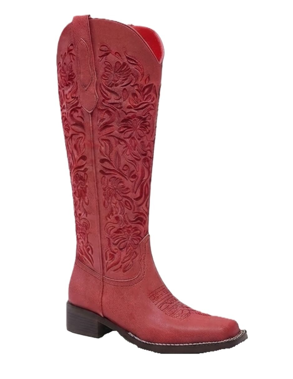 Bota abajo de la rodilla gwin para mujer