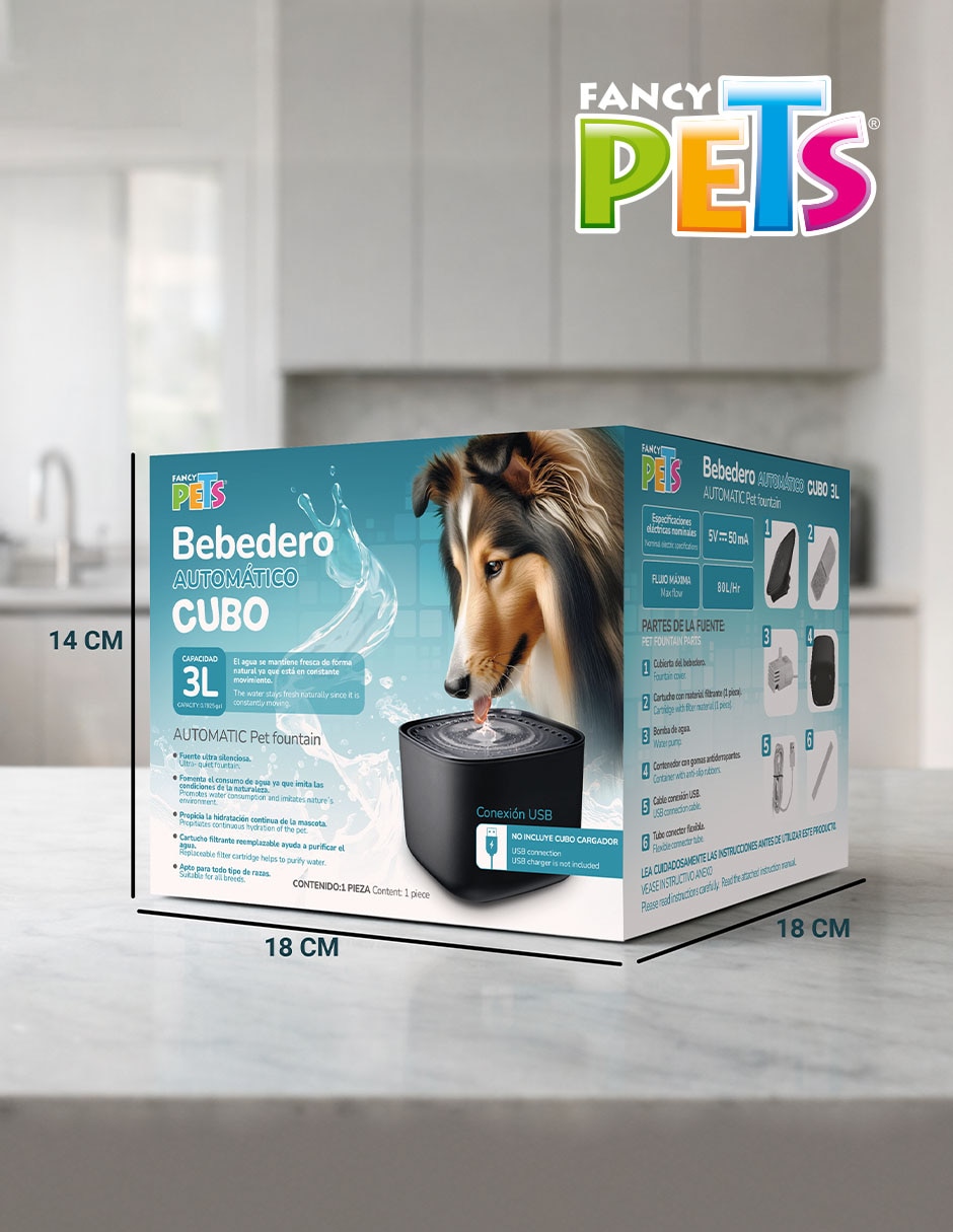 Bebedero automático para mascota 3