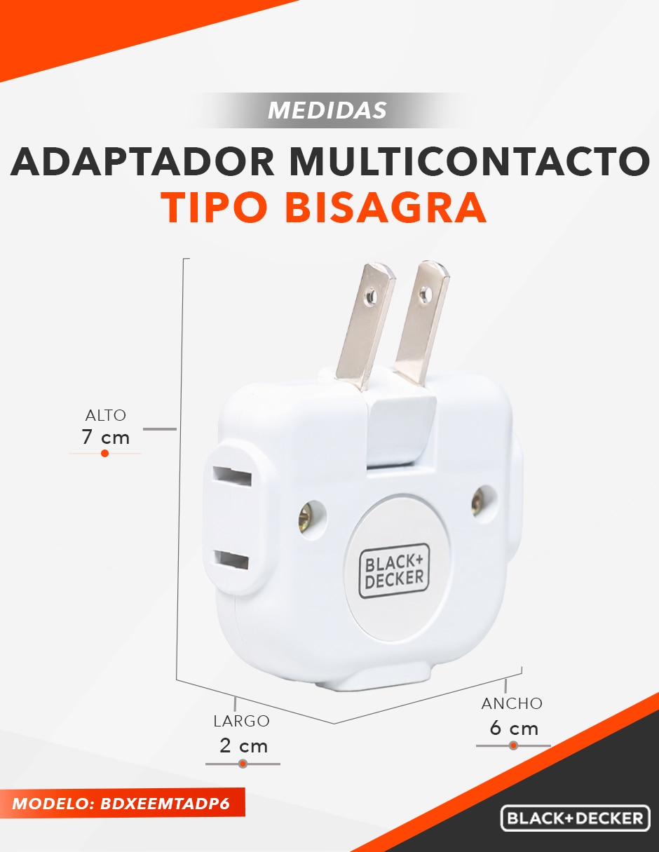 Multicontacto BDXEEMTADP6 de 3 contactos 9