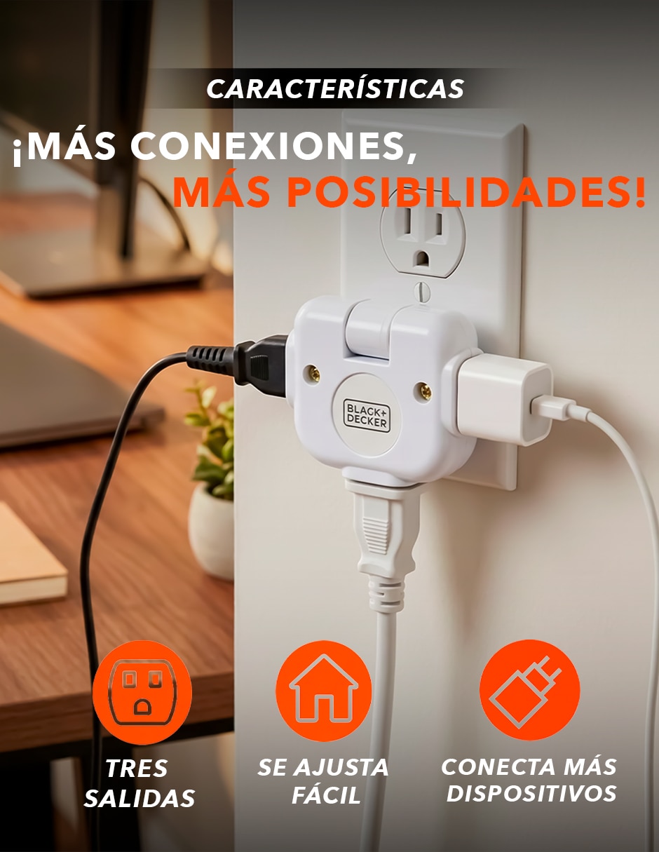 Multicontacto BDXEEMTADP6 de 3 contactos 5