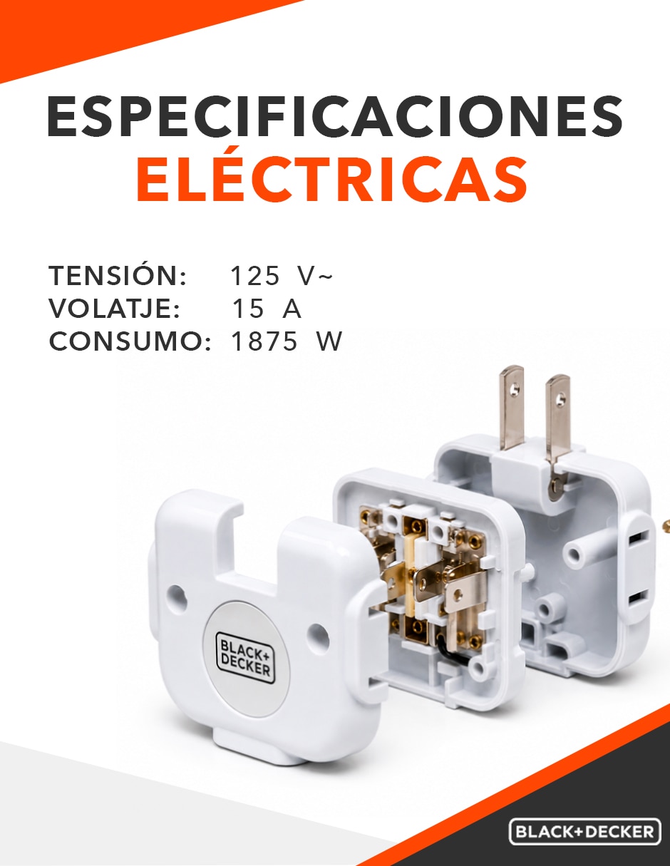 Multicontacto BDXEEMTADP6 de 3 contactos 7