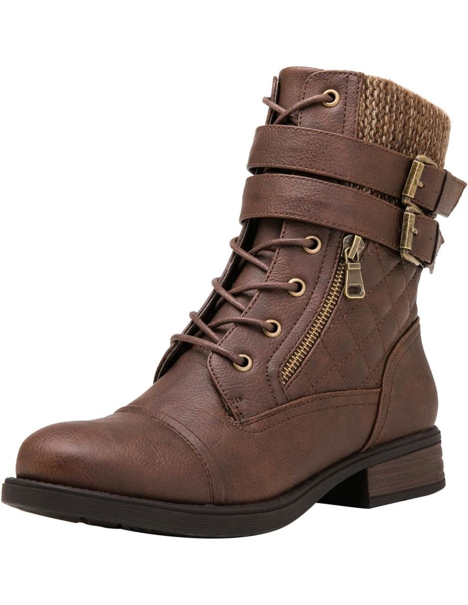 Bota arriba del tobillo para mujer