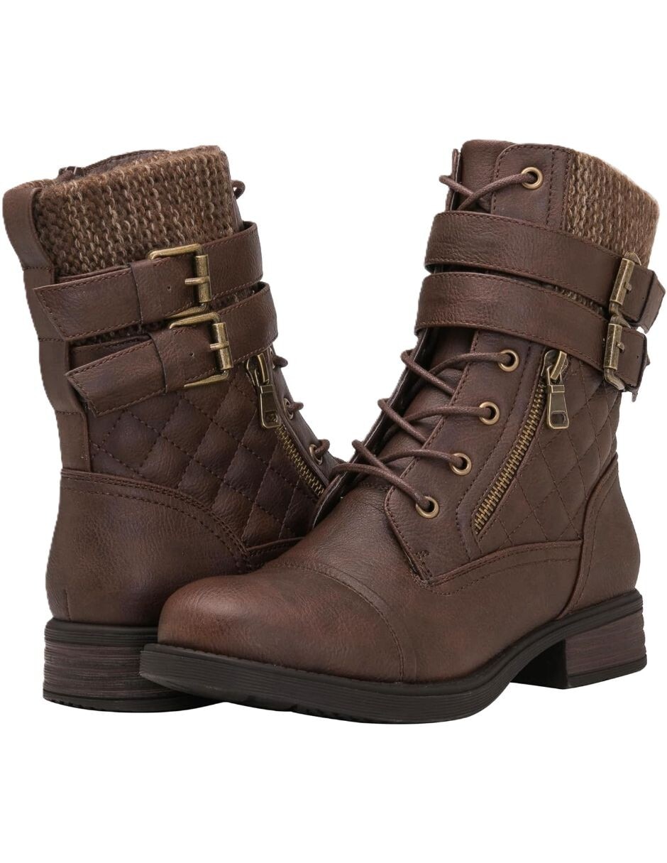 Bota arriba del tobillo para mujer