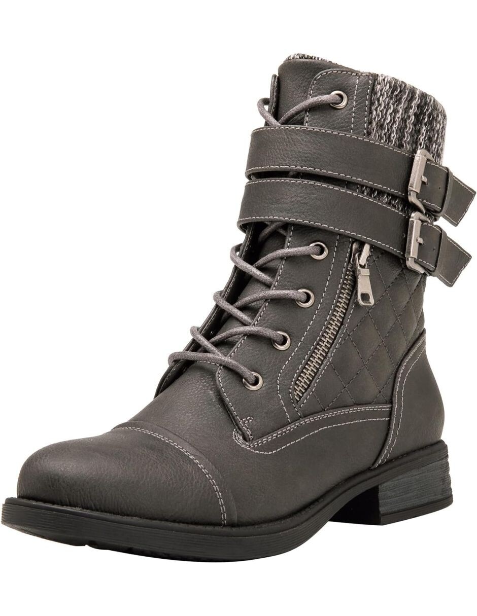Bota arriba del tobillo para mujer 1
