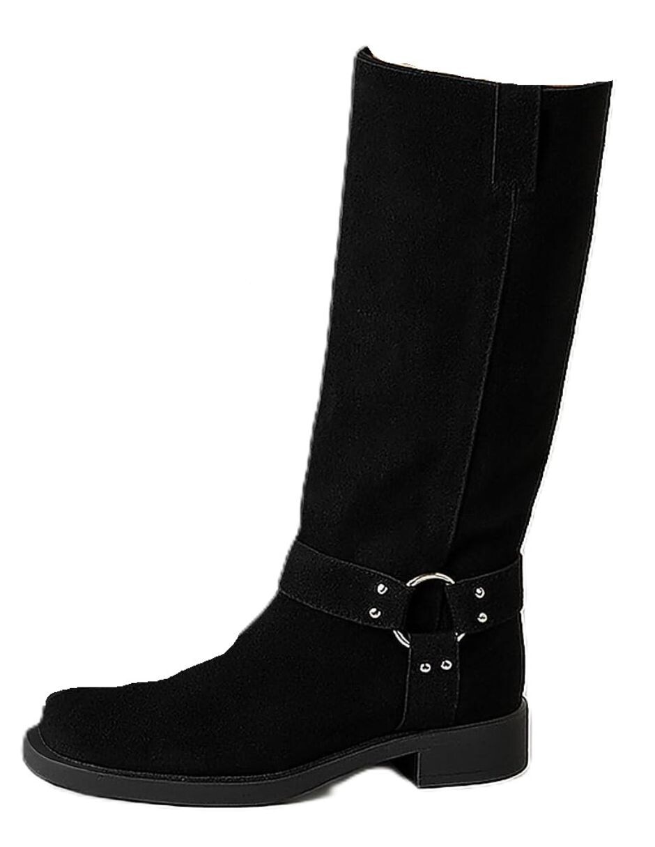 Bota abajo de la rodilla gwin para mujer