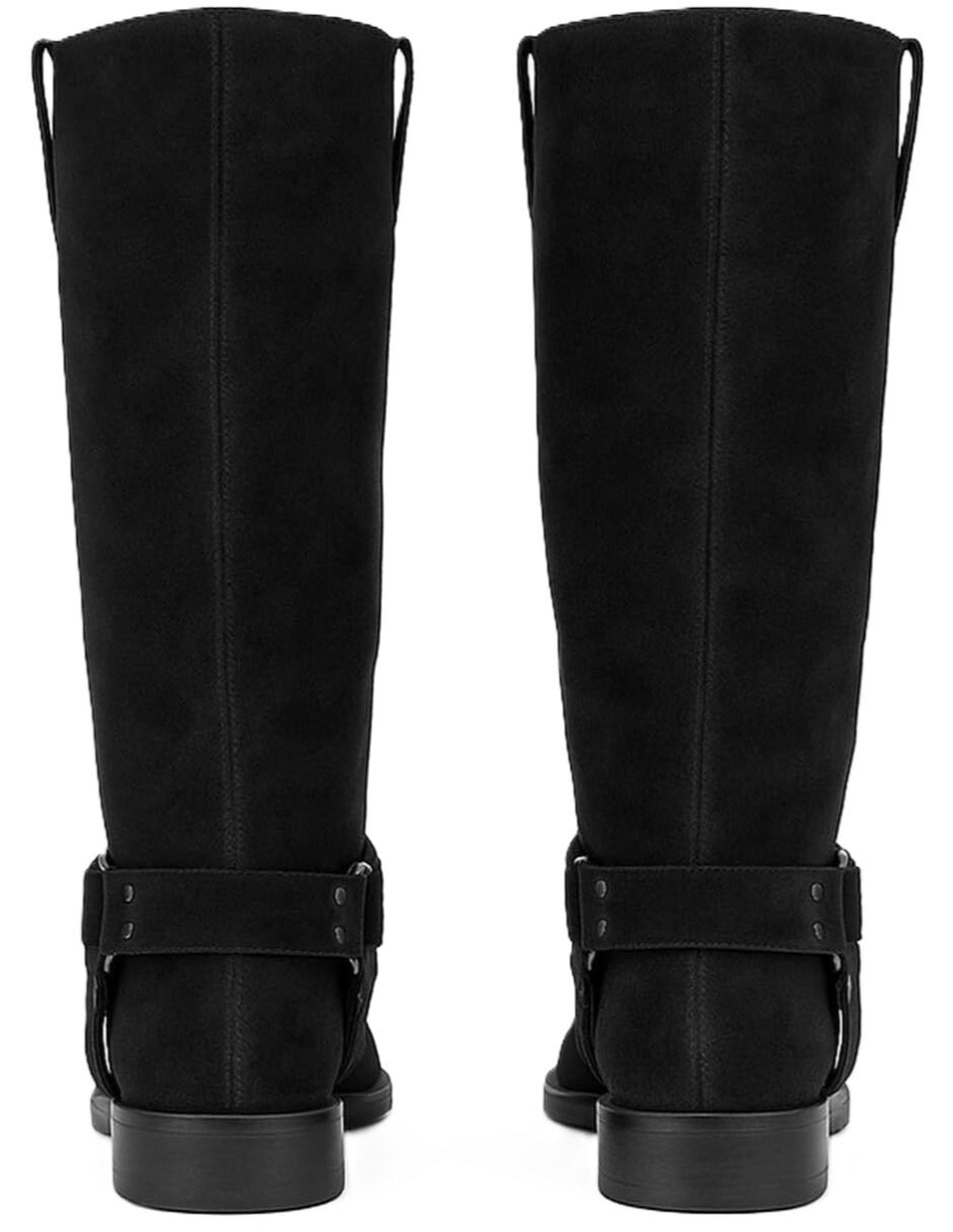 Bota abajo de la rodilla gwin para mujer