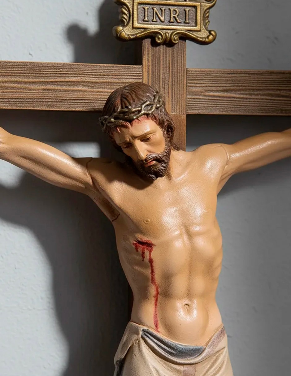 Escultura religiosa Crucifijo Donatello 4