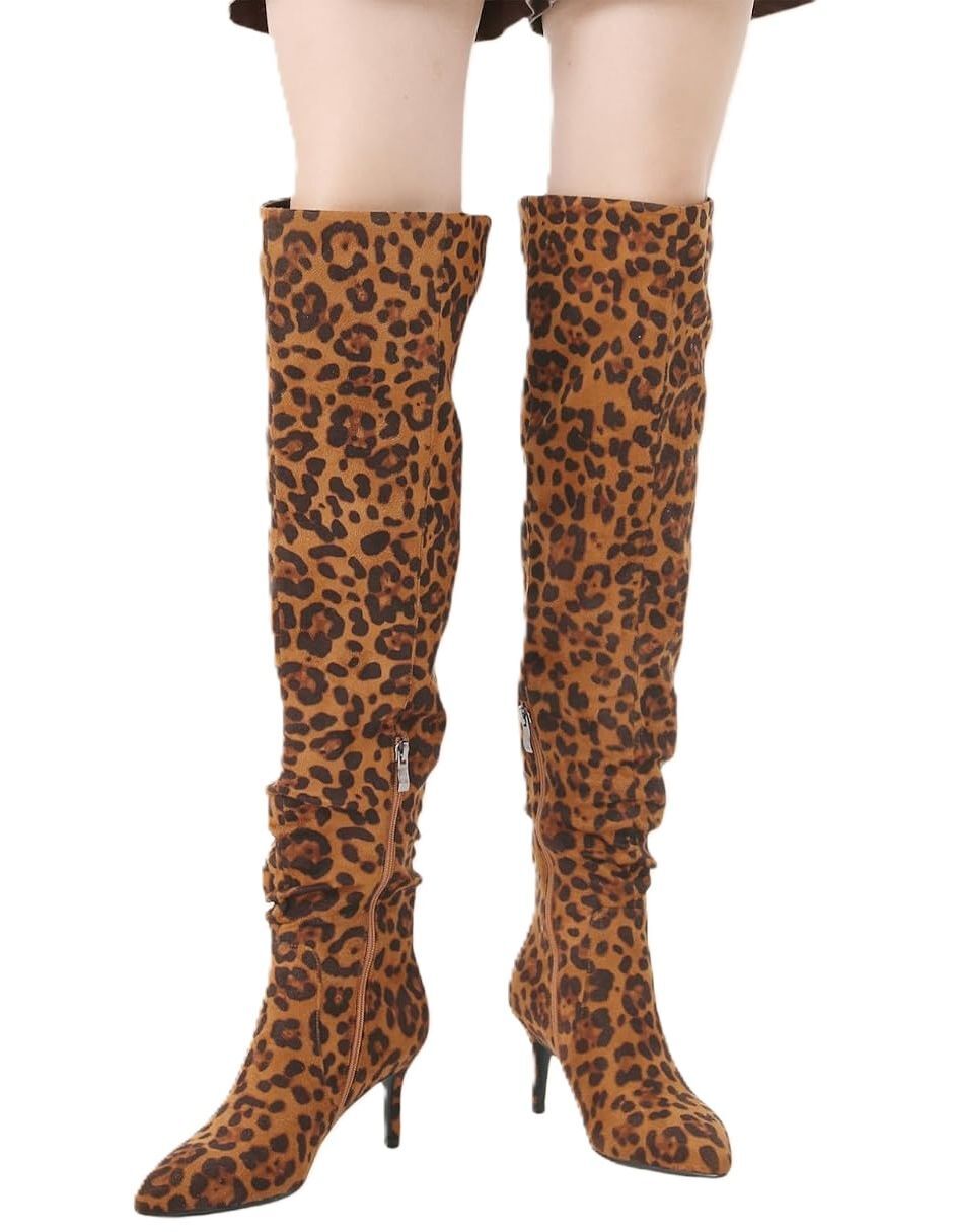 Bota arriba de la rodilla para mujer 4
