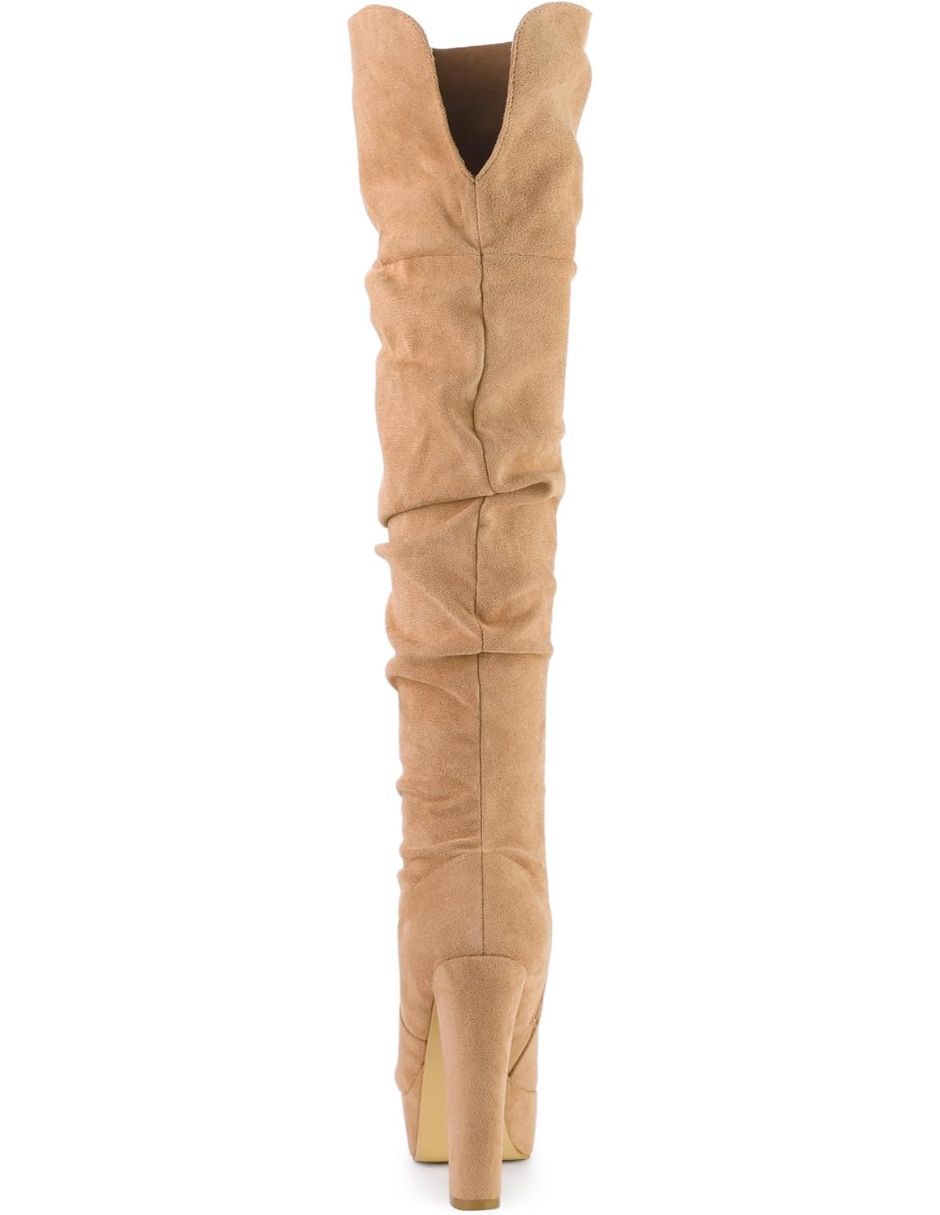 Bota arriba de la rodilla gwin para mujer