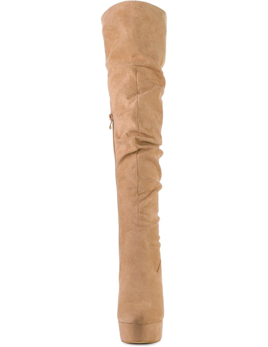 Bota arriba de la rodilla gwin para mujer