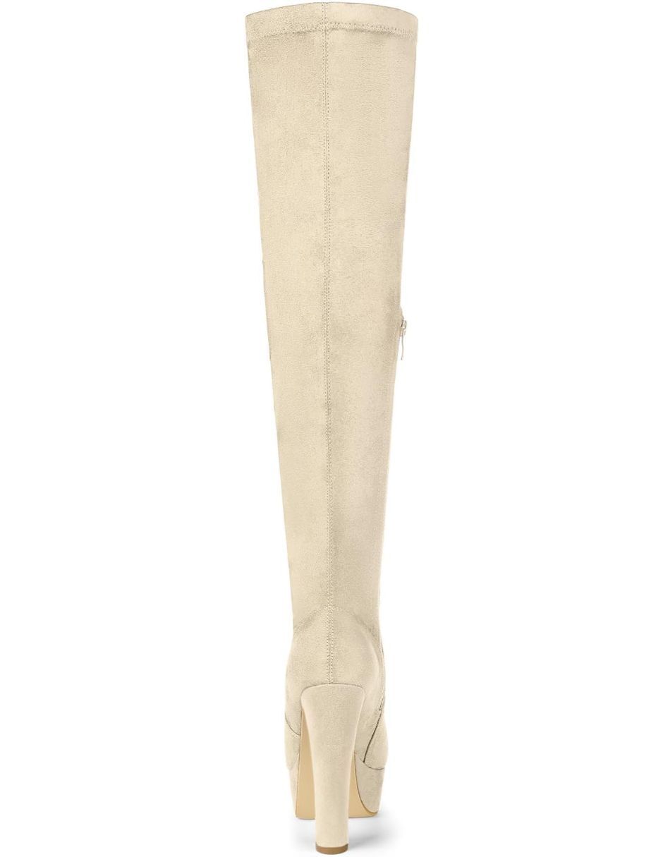 Bota abajo de la rodilla para mujer 4