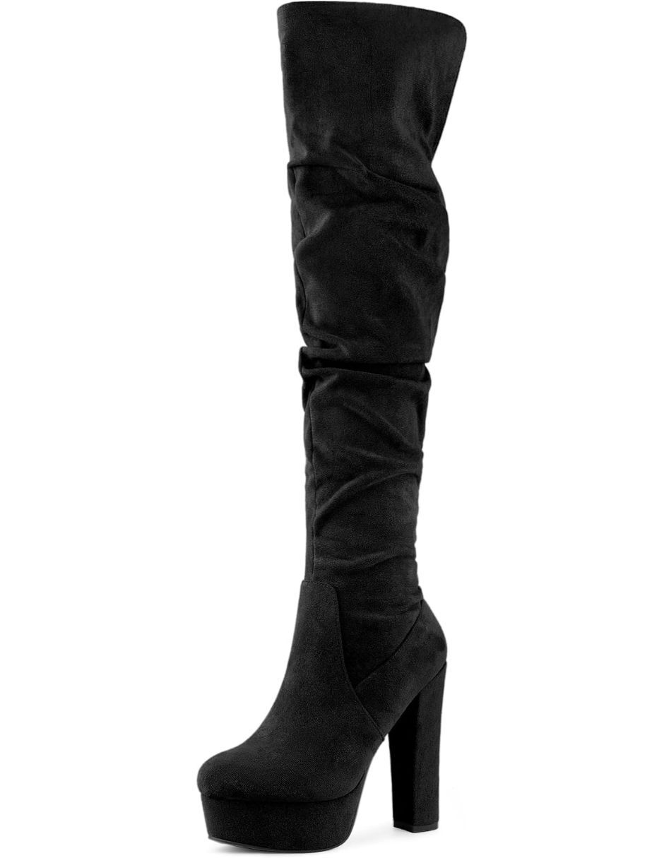 Bota arriba de la rodilla para mujer 1