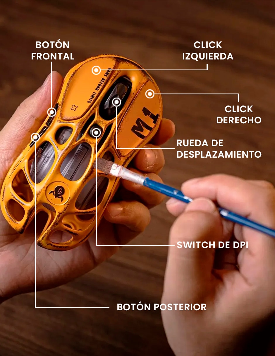 Mouse gamer Mercury M1 Pro 7