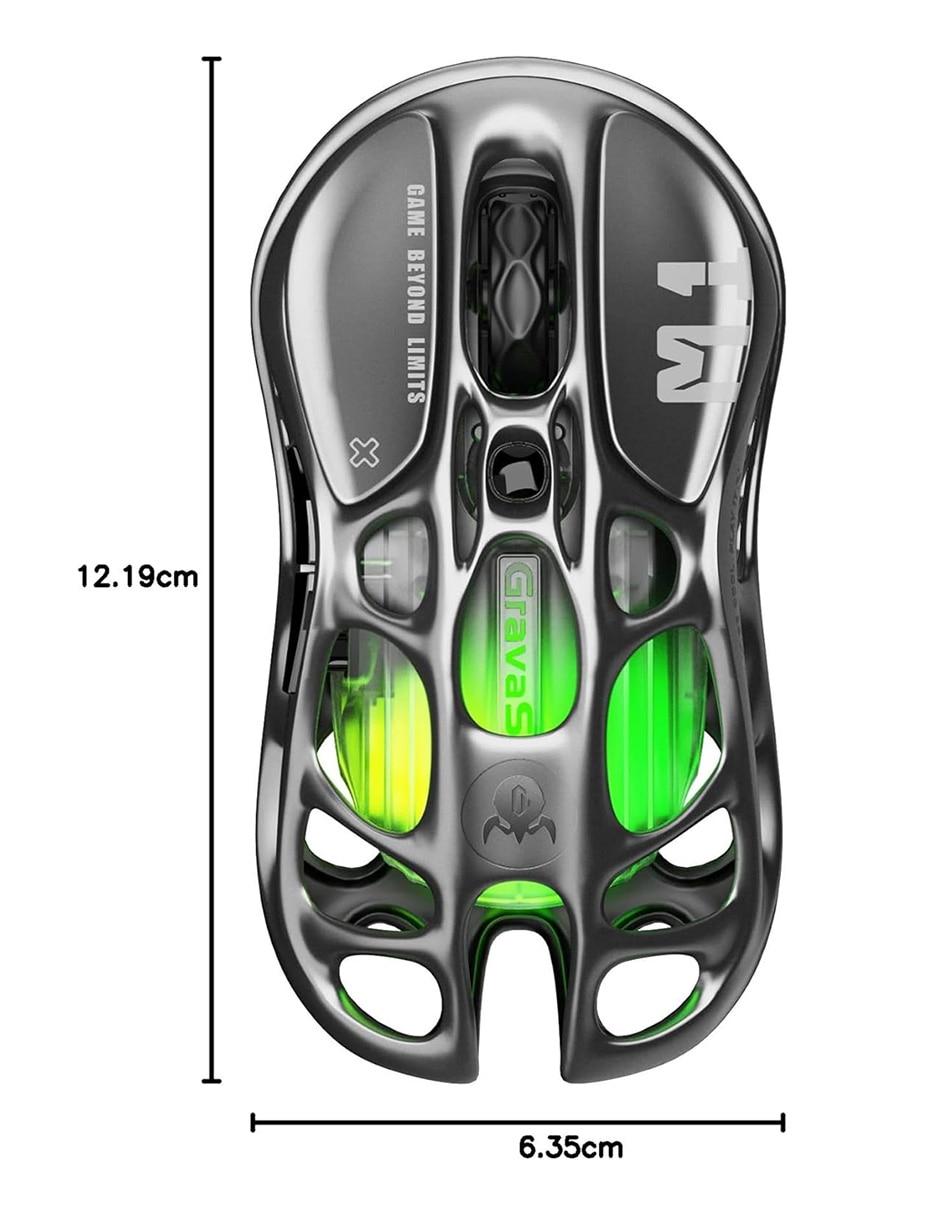 Mouse gamer Gravastar Mercury M1 Pro