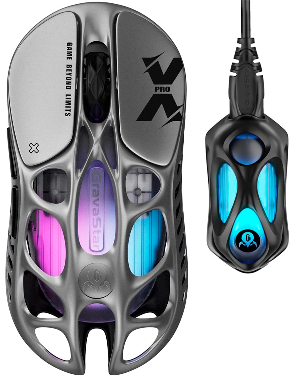Mouse gamer Gravastar Mercury XPro 8K