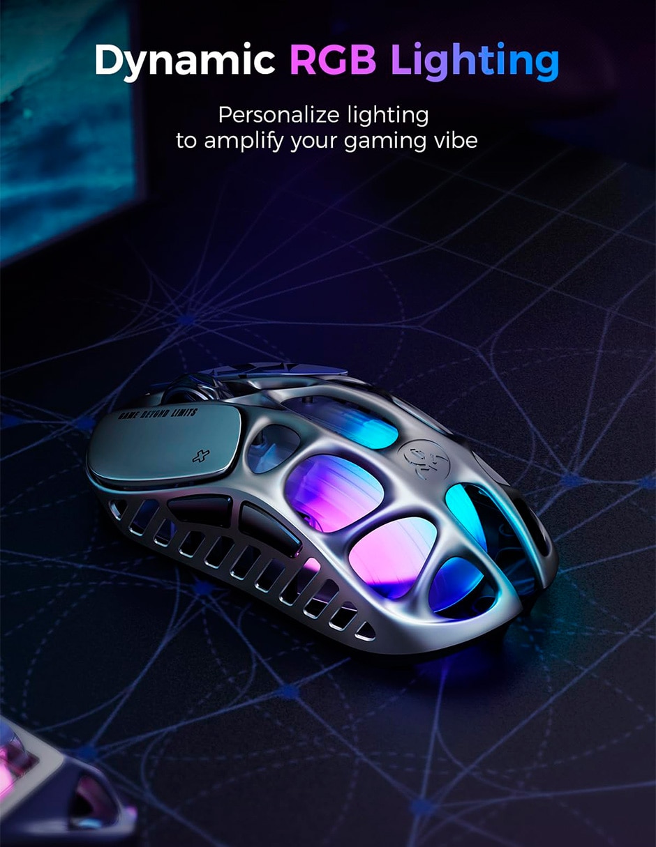 Mouse gamer Mercury XPro 8K 9