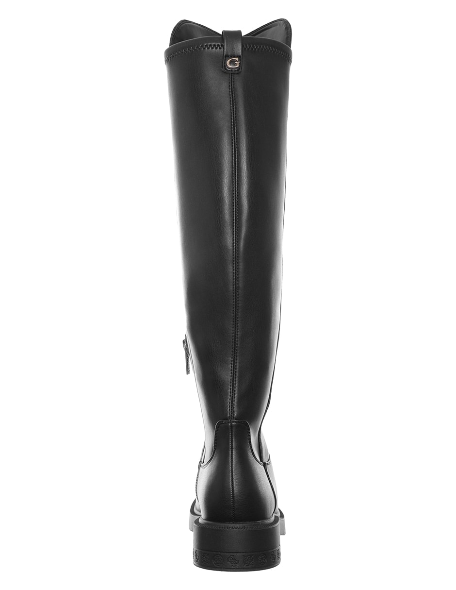 Bota arriba de la rodilla guess de piel para mujer