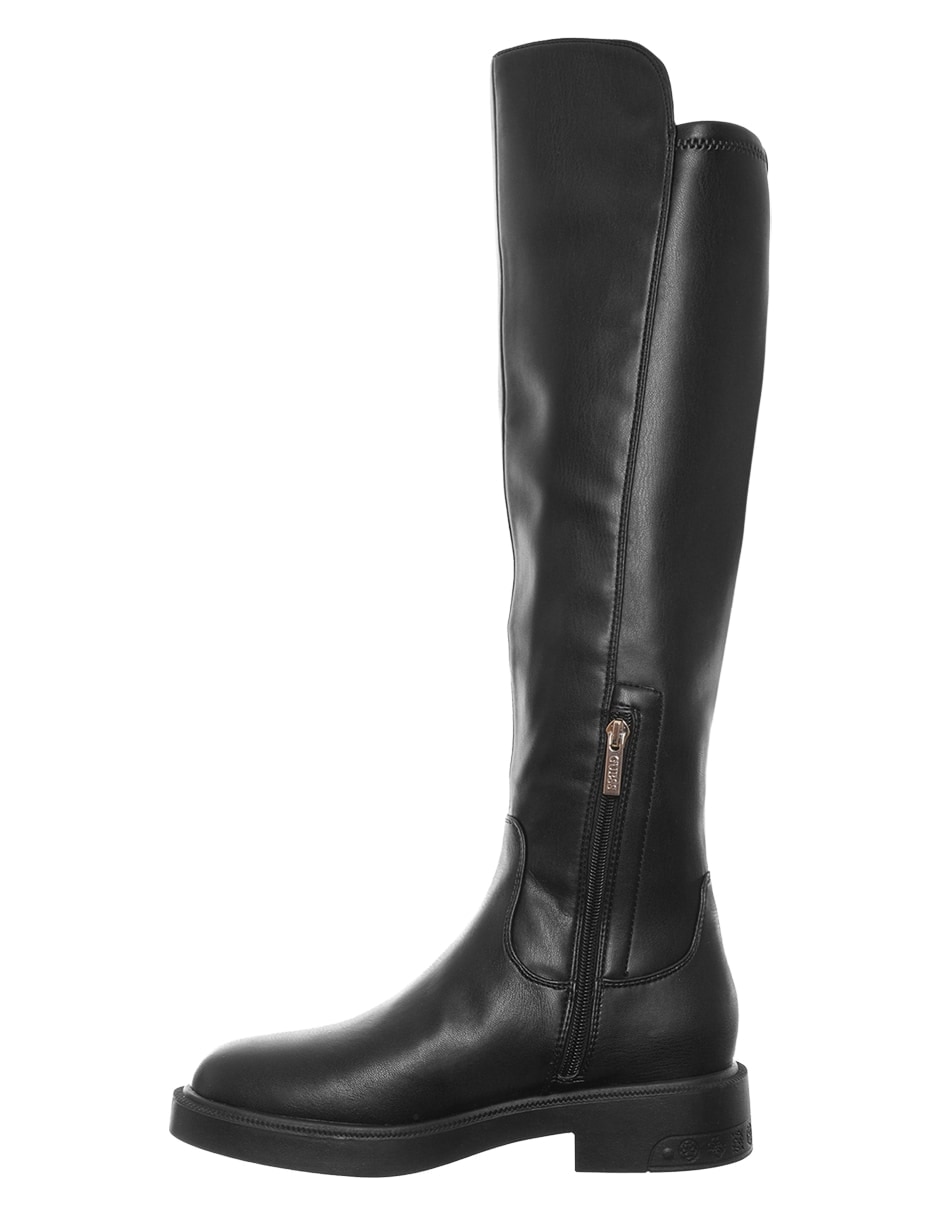 Bota arriba de la rodilla de piel para mujer Bota arriba de la rodilla de piel para mujer