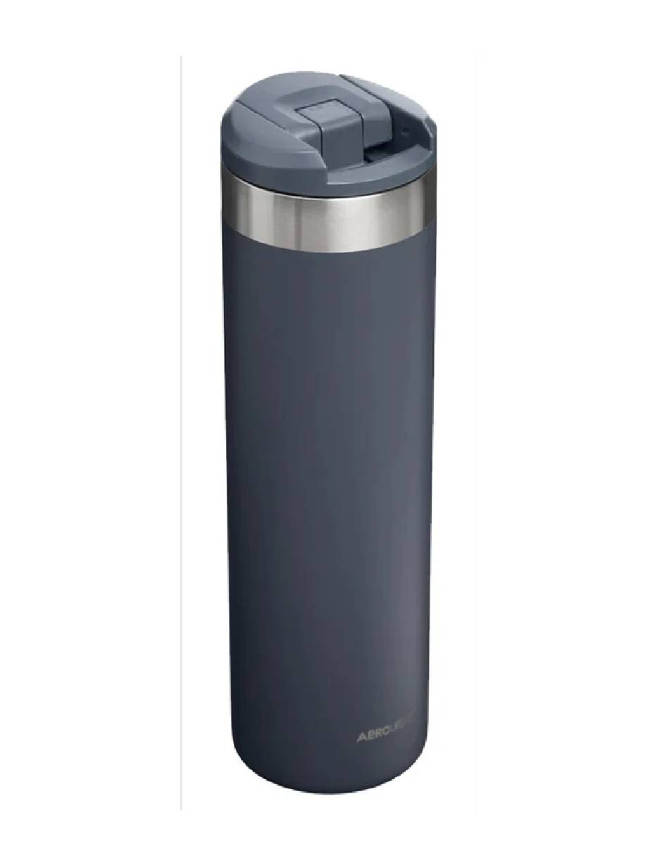 Termo de acero inoxidable con tapa a presión 2