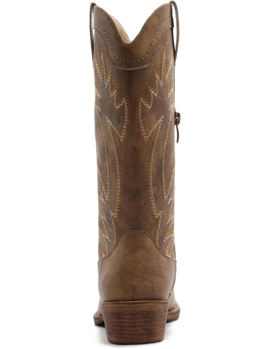 Bota cowboy abajo de la rodilla para mujer 2