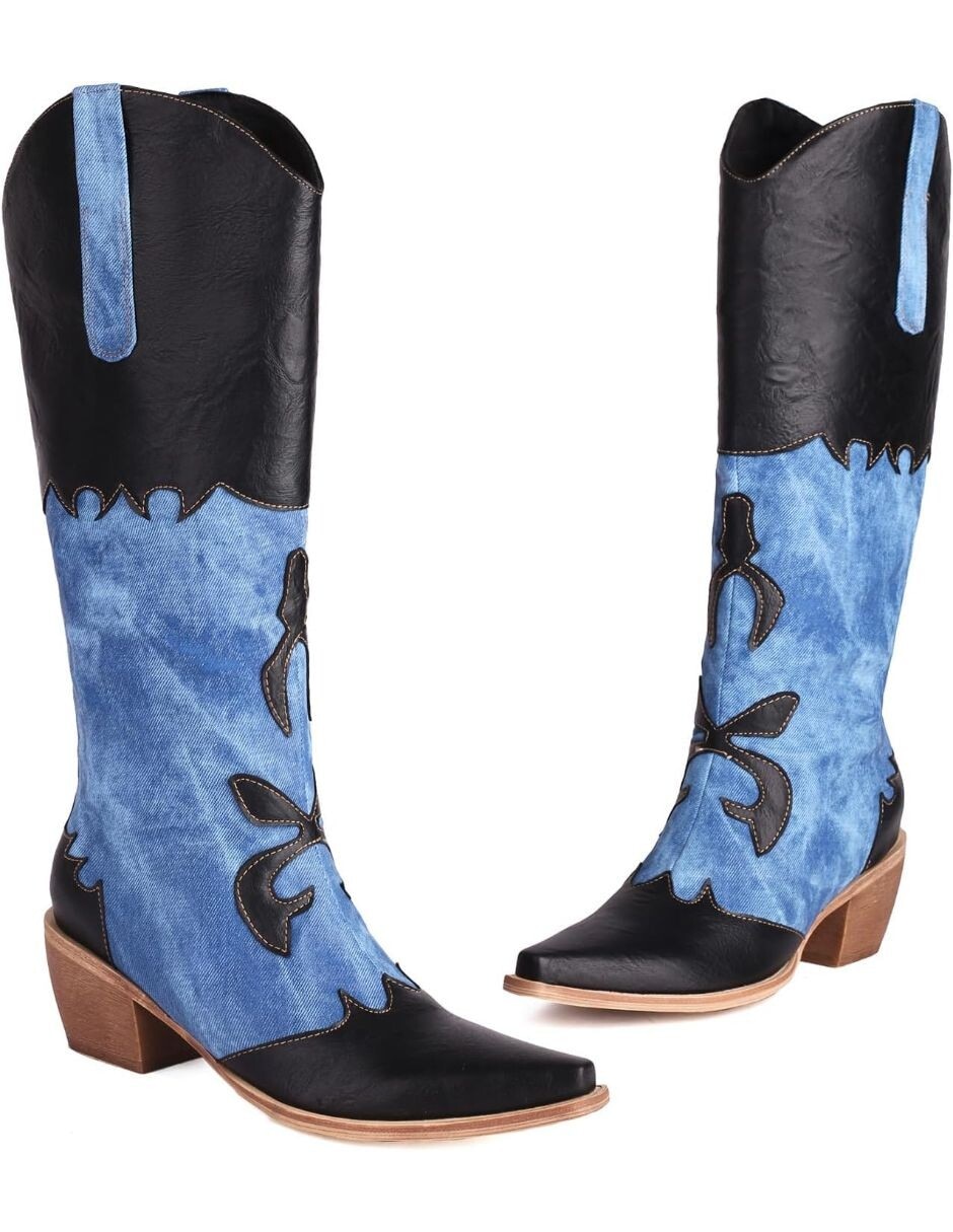 Bota cowboy abajo de la rodilla para mujer 2