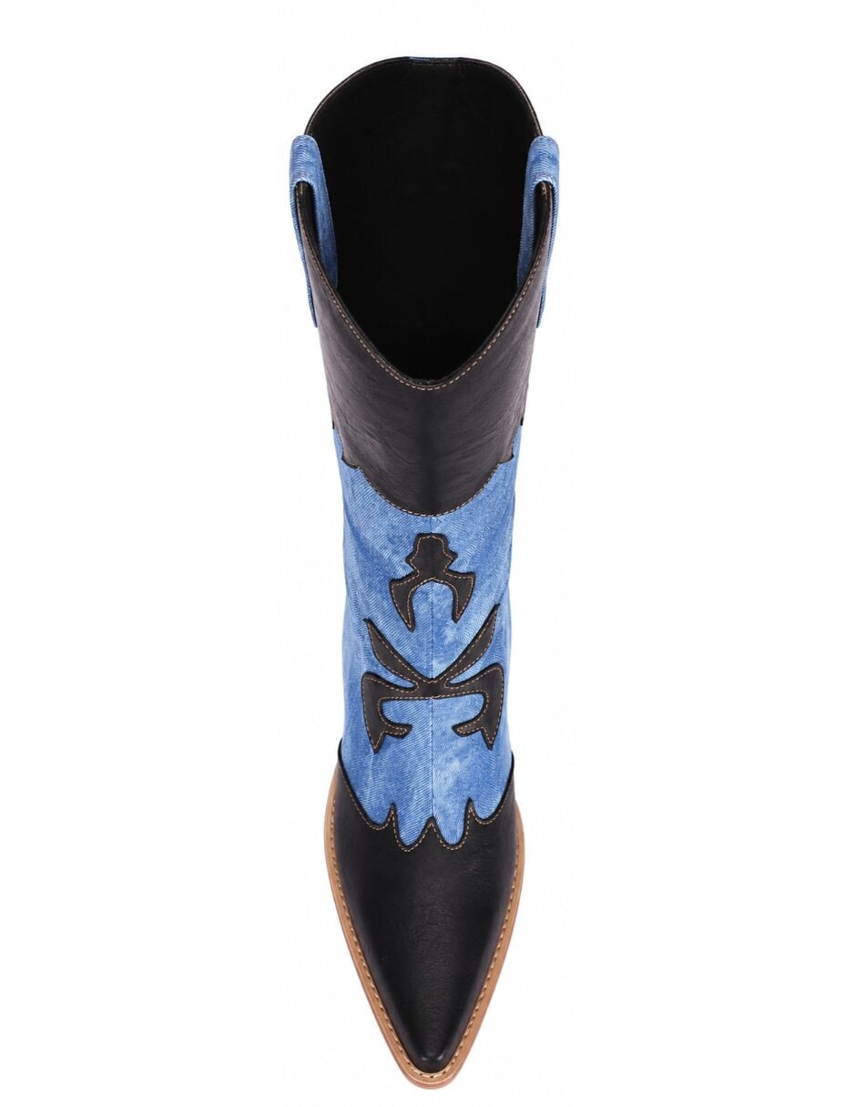 Bota cowboy abajo de la rodilla para mujer 3