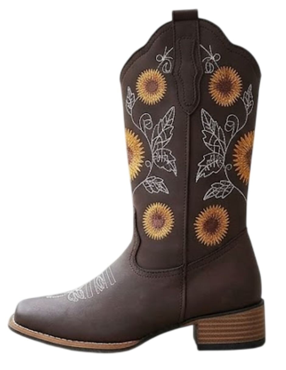 Bota cowboy abajo de la rodilla para mujer 1