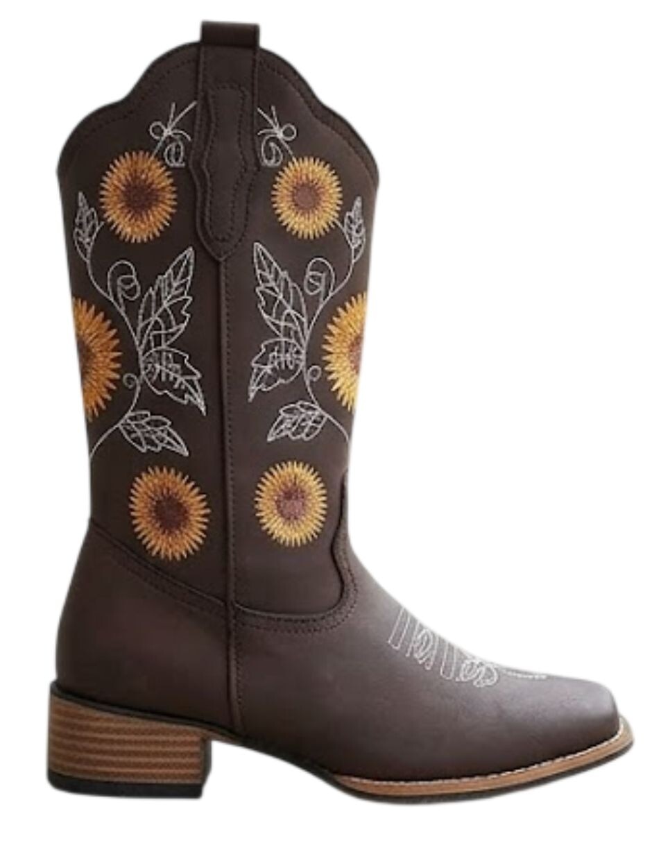 Bota cowboy abajo de la rodilla para mujer 5