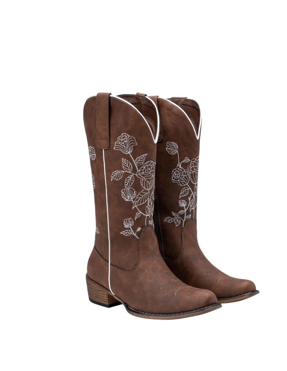 Bota cowboy abajo de la rodilla para mujer 3