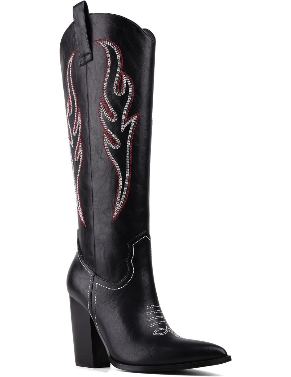 Bota cowboy abajo de la rodilla para mujer 2