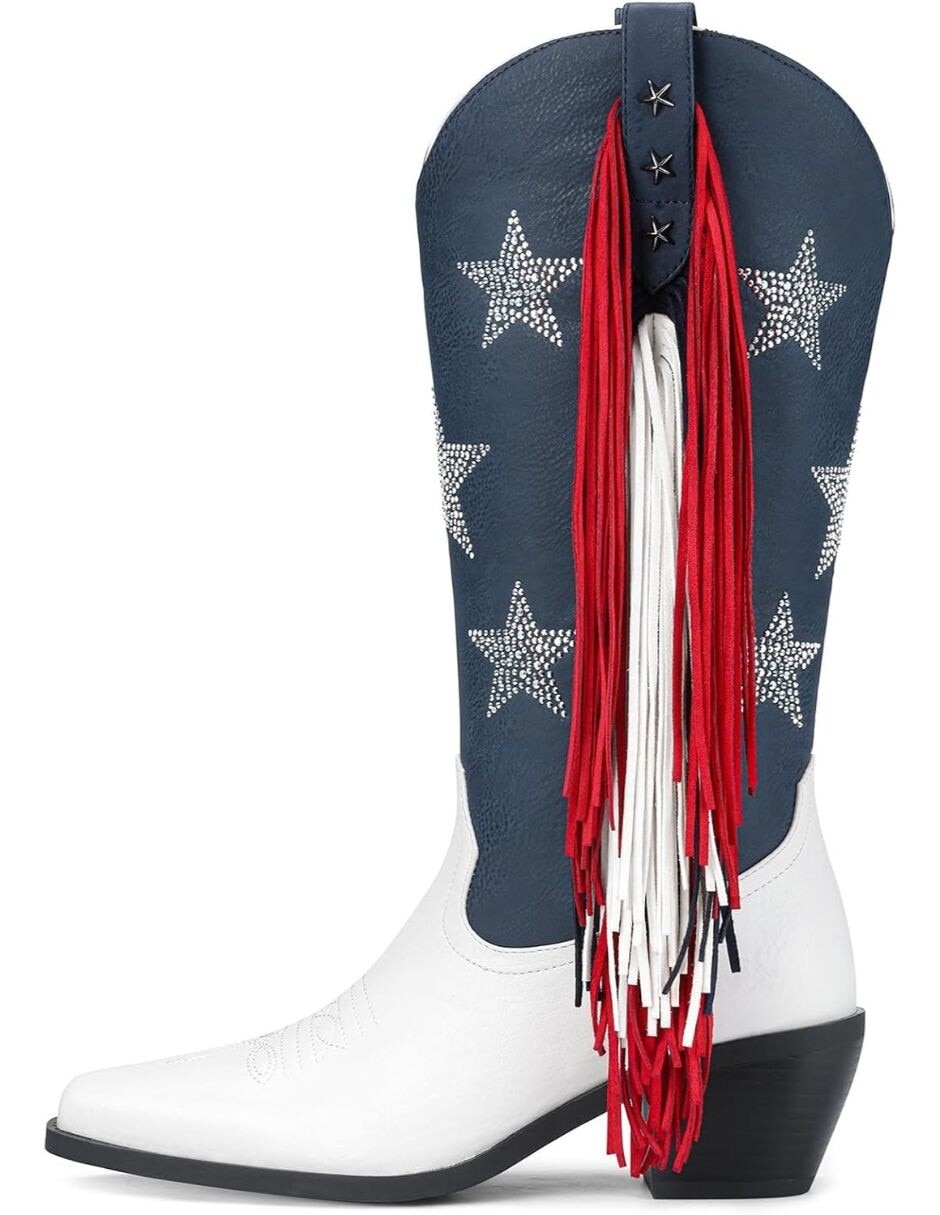 Bota cowboy abajo de la rodilla para mujer Bota cowboy abajo de la rodilla para mujer