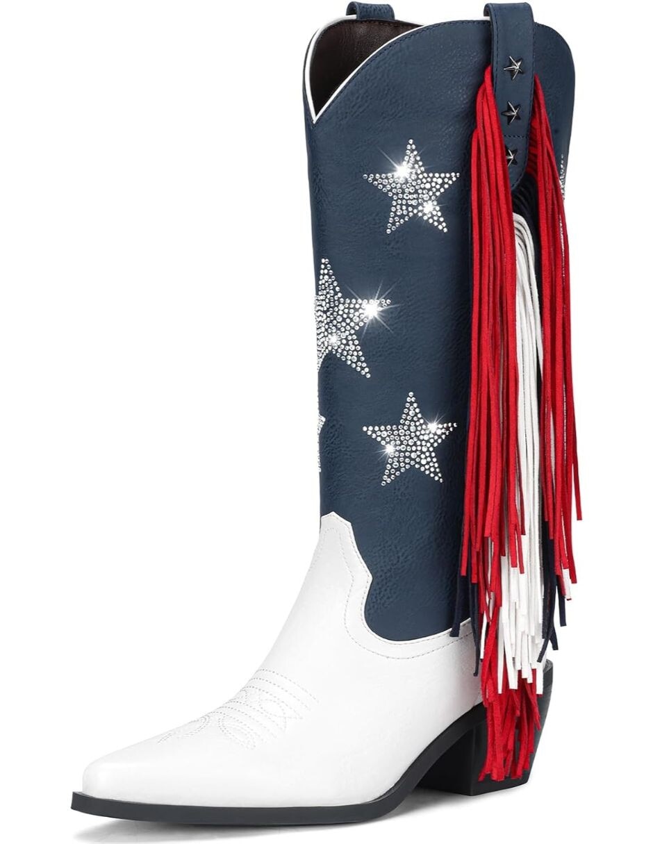Bota cowboy abajo de la rodilla para mujer 2