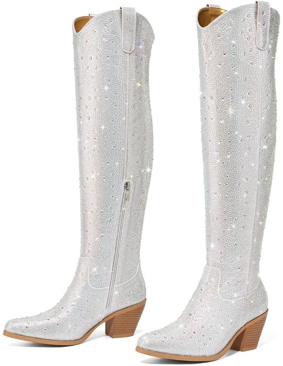 Bota cowboy abajo de la rodilla para mujer 2