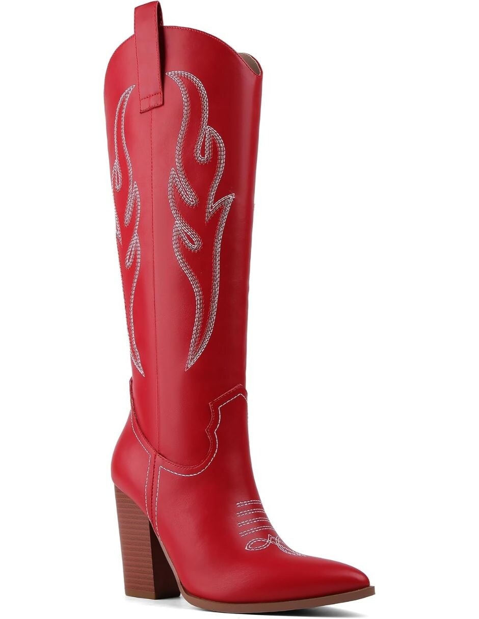 Bota cowboy abajo de la rodilla para mujer 2