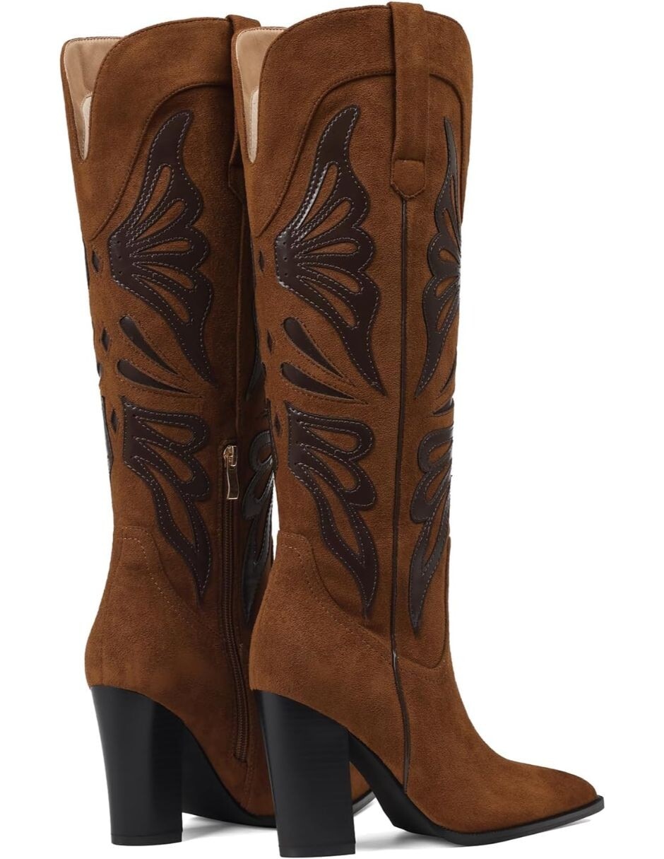 Bota cowboy abajo de la rodilla para mujer 3